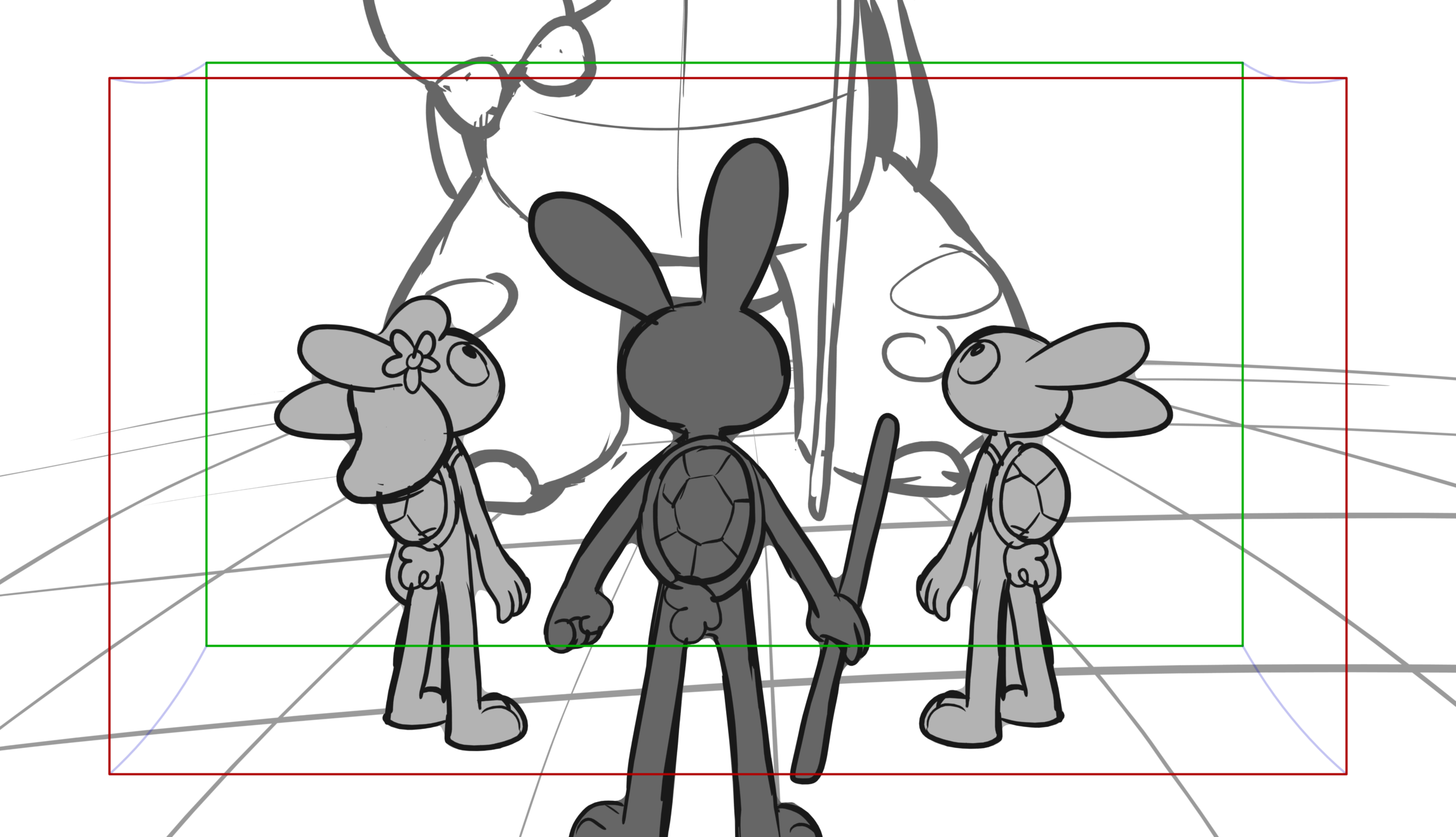 Venom Wars — Escena 18, panel 6, storyboard by Melissa Ballesteros
